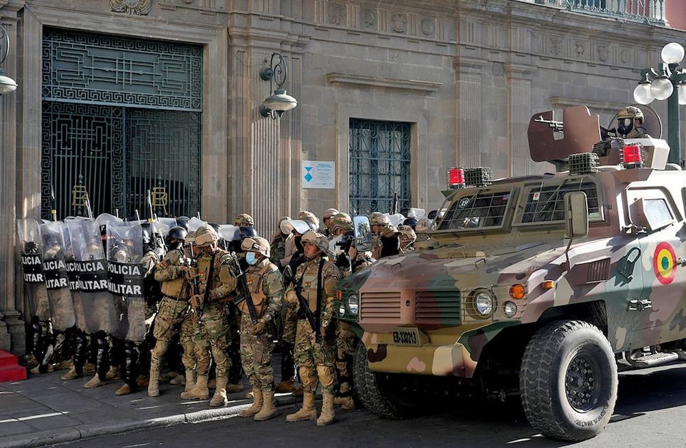 El levantamiento militar duró pocas horas. Foto: La Voz