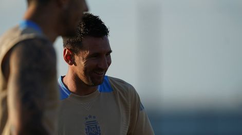 Lionel Messi será titular ante Ecuador. / Gentileza.
