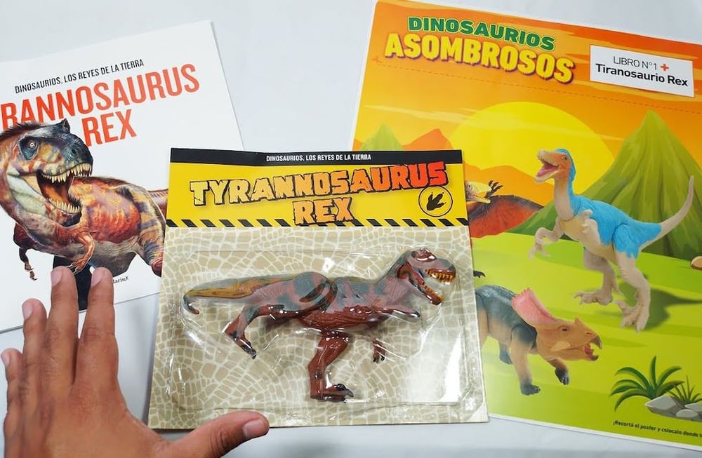 La cuarta entrega de Dinosaurios Asombrosos te espera para seguir armando tu colección  jurásica