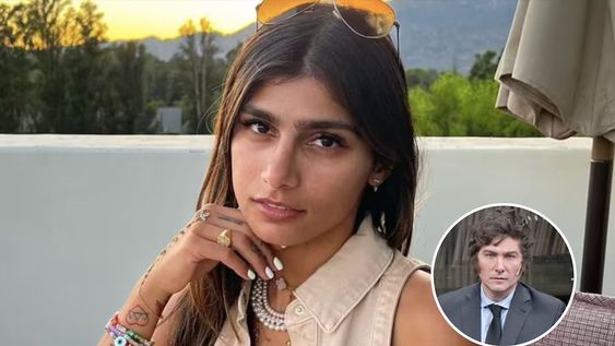 Mia Khalifa quedó envuelta en una fake news sobre el gobierno de Milei