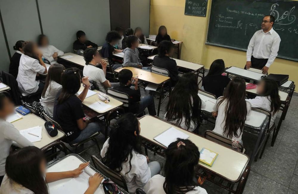 Pese al Zonda, el presentismo fue normal en las escuelas de Mendoza durante el turno mañana | Imagen ilustrativa