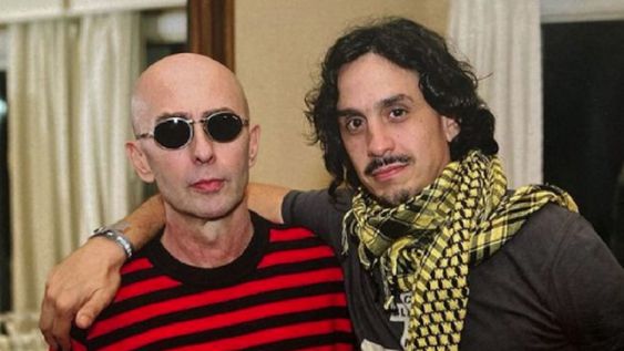 Indio Solari y Martín Carrizo, una amistad eterna (Instagram)