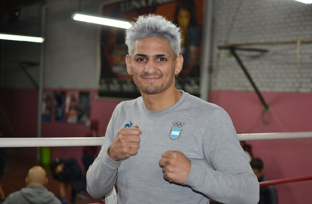 Joel Mafauad, que defenderá mañana su título latino welter, además, es integrante de la Selección Argentina, con la que sueña llegar a los Juegos Olímpicos de Paris.