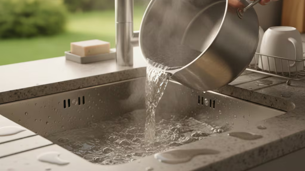 ¿Tirás el agua hirviendo por la cañería? Podría estar cometiendo un error.