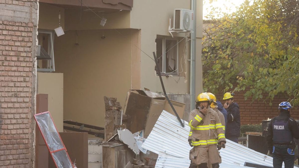Explosión en Guaymallén dejó un herido grave y un edificio en riesgo de ...