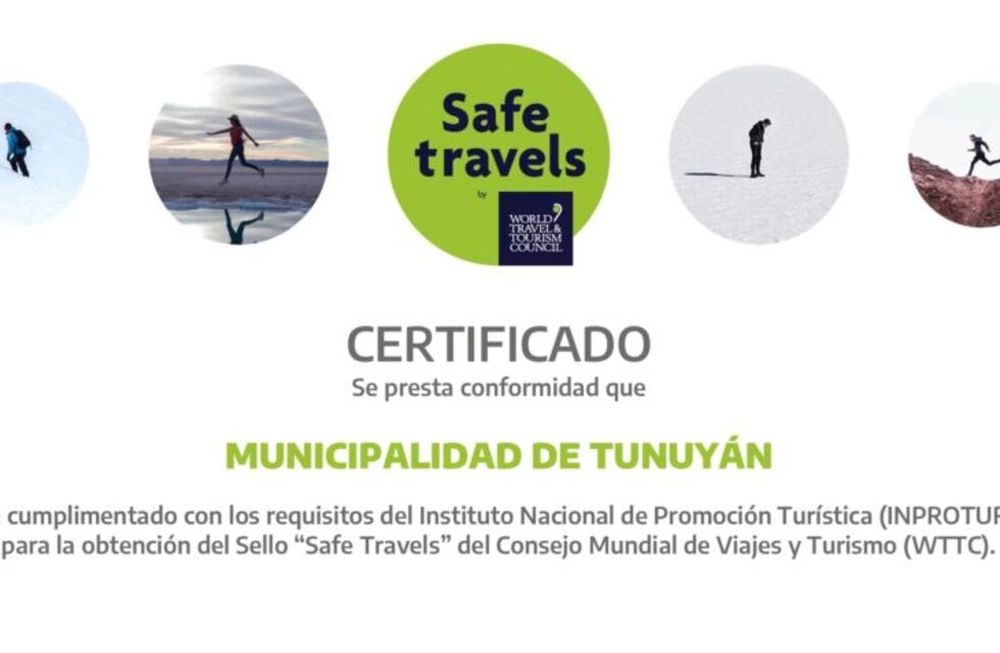 Municipalidad de Tunuyán, con sello mundial