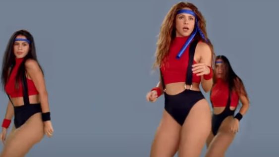 Shakira en el video de Black Eyed Peas