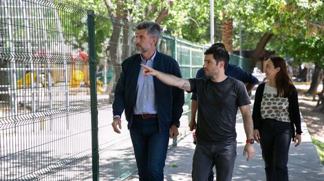 Los Andes | Ulpiano Suarez recorrió los operativos 360 en la Cuarta Sección Este