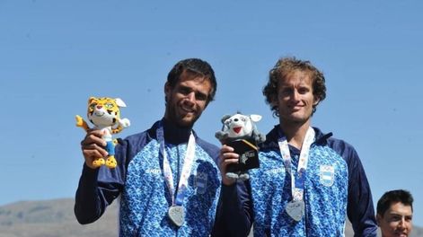 La dupla masculina de remo, conformada por Carlo Lauro y Alejandro Colomino, obtuvo la plata en los Panamericanos 2019.