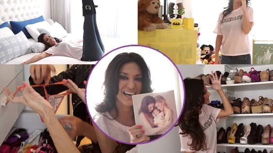 Silvina Escudero mostró su importante selección de “tangas”