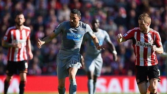 Jonás Gutiérrez fue titular en Newcastle por primera vez desde que superó un cáncer