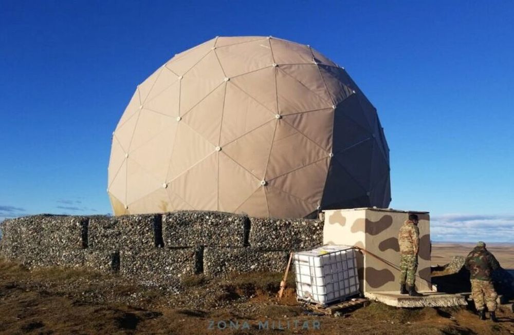 El RPA-170M es un radar táctico de defensa aérea 3D de mediano alcance y de última generación, que opera desde Río Grande, Tierra del Fuego. Foto: Gentileza