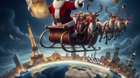 Santa Tracker: por dónde va Papá Noel en tiempo real