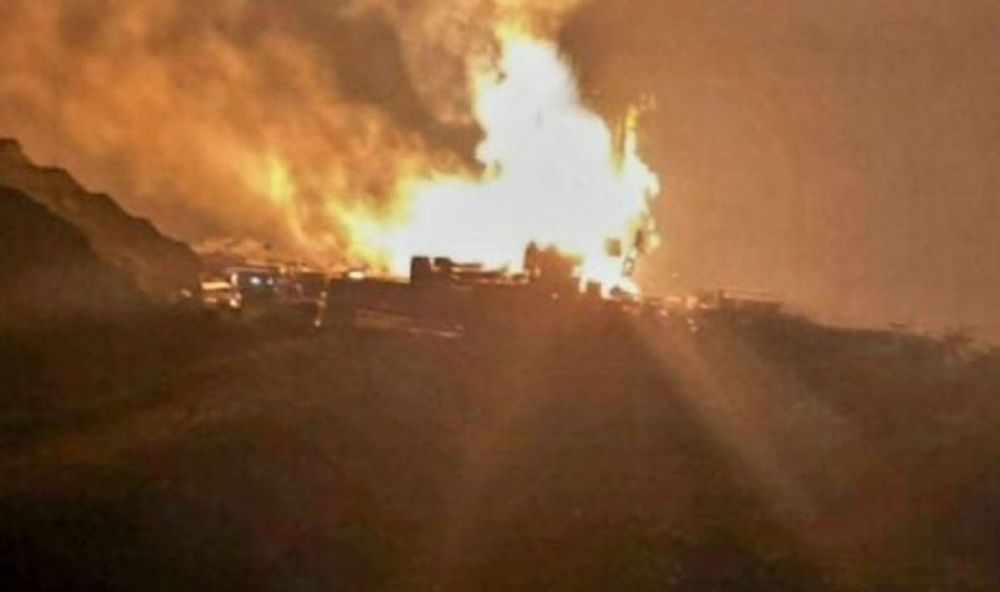 Explosión en la base petrolera Chachahuén Sur, Malargüe