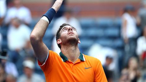 Con esfuerzo, Del Potro se metió en semis