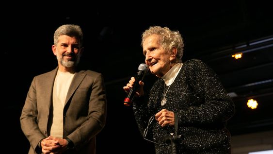 Lita Tancredi fue declarada Ciudadana Ilustre en un emotivo acto. Foto: Mendoza Ciudad.