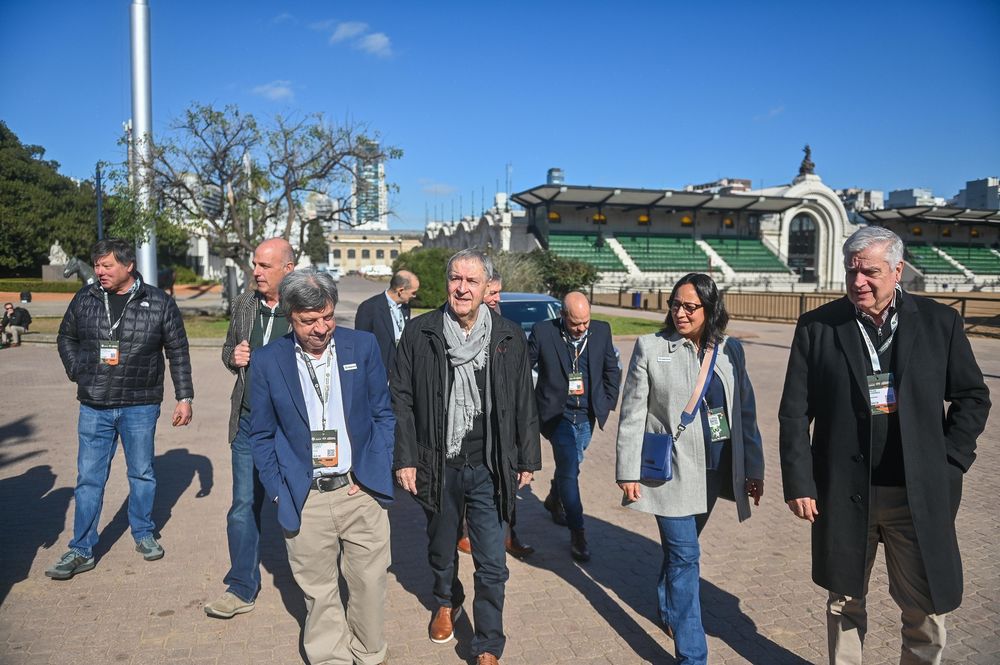 Juan Schiaretti en el cierre de la 33ª edición del Congreso Aapresid (Asociación Argentina de Productores en Siembra Directa).