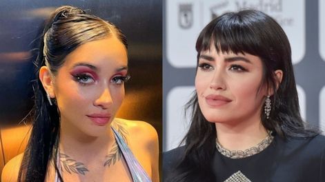 Las cantantes María Becerra y Lali Espósito.&nbsp;