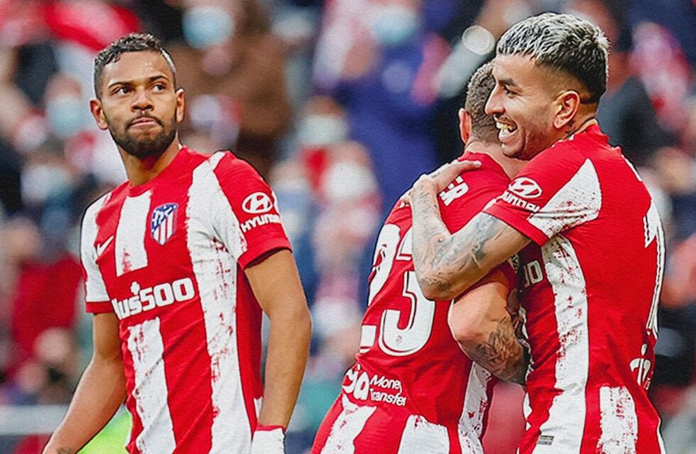 Atlético de Madrid ganó con dos goles de Correa (Foto: AP).