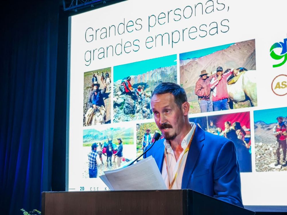 Rory Ritchie destacó en Argentina Mining el trabajo conjunto con geólogos y comunidades locales en Malargüe.