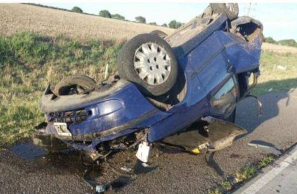 Fallecieron tres hinchas de Huracán en un accidente en San Luis