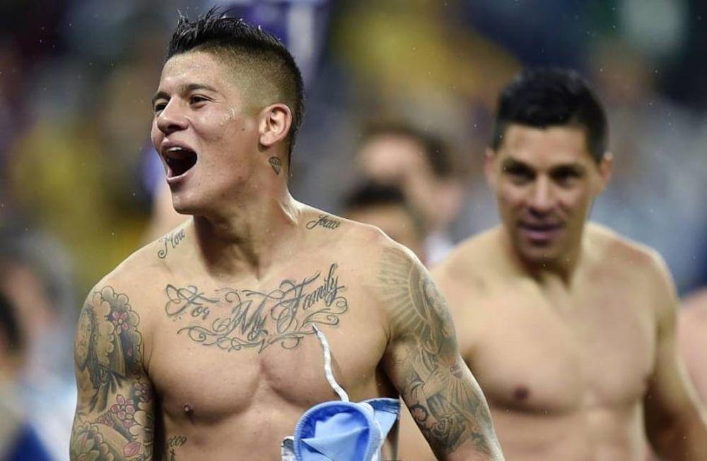 Marcos Rojo quedó involucrado en un escándalo sexual en Inglaterra