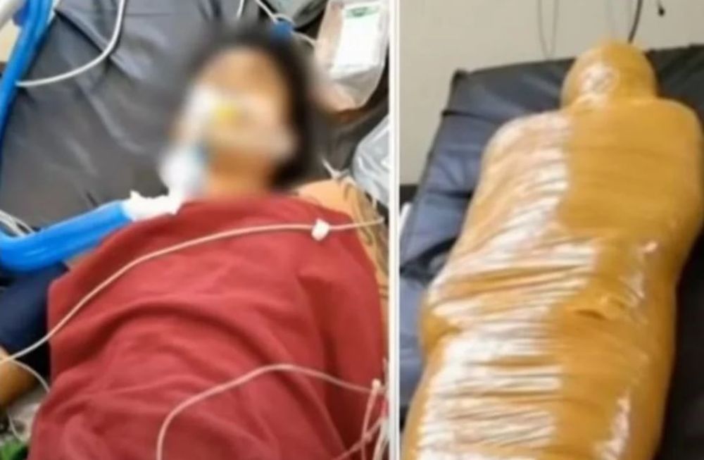 Merwin Fábregas murió en un hospital de Filipinas. Denuncian que lo confundieron con un paciente con Covid-19 y luego envolvieron su cuerpo con cinta de embalaje. Foto: Gentileza
