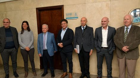 Los Andes | Los jueces de Suprema Corte de Justicia de  Mendoza, Mario Adaro, Teresa Day, Julio Gómez, Omar Palermo, José Valerio, Dalmiro Garay y  Pedro Llorente pulen detalles para implementar la reforma en el máximo tribunal. Foto: Orlando Pelichotti