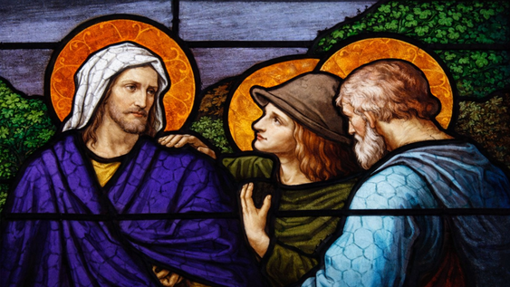 En el Evangelio de hoy Jesús resucitado se aparece a los discípulos y en particular a Tomás, el apóstol incrédulo” En el Evangelio de hoy Jesús resucitado se aparece a los discípulos y en particular a Tomás, el apóstol incrédulo”