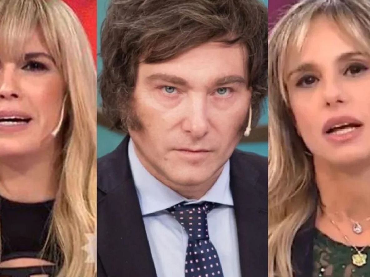 Milei se metió en el escándalo Canosa-Fabbiani y apuntó contra Suar y el Grupo Clarín