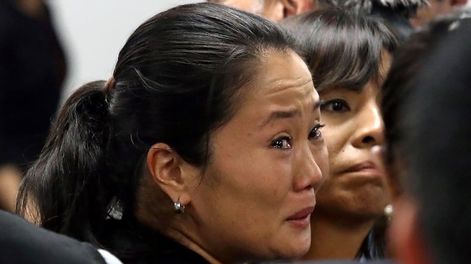 Perú: dictan tres años de prisión preventiva a Keiko Fujimori por lavado de activos