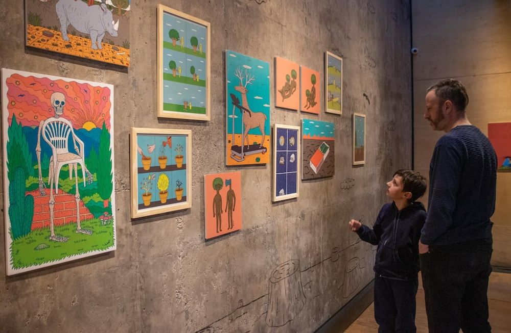 Federico Calandria presentó “Forestal” en el Anexo MMAMM