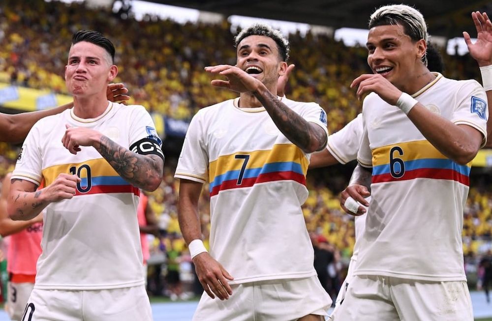Colombia festejó ante su público, y pelea por la punta de la Eliminatoria. /Foto: Noticias Caracol.