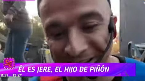 Jere Fijo estuvo en Deán Funes, la ciudad de su padre, Piñón (Captura de pantalla).