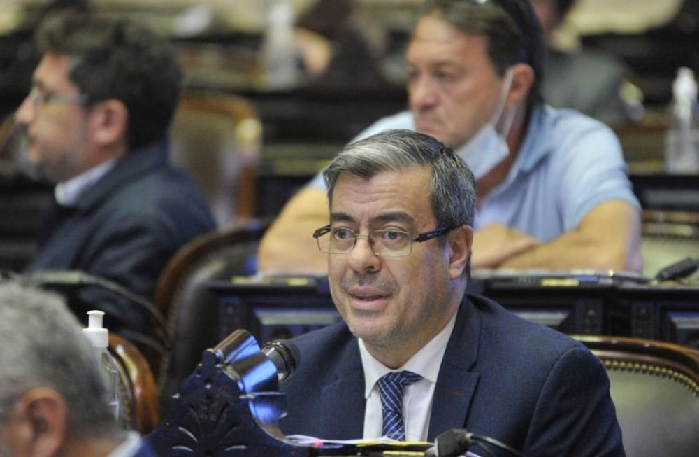 German Martinez, sucesor de Máximo Kirchner en la presidencia del bloque oficialista de Diputados, hizo un llamado a la unidad.Foto prensa