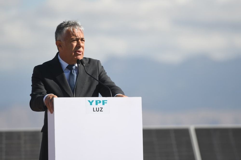 Alfredo Cornejo destacó el impacto de las energías renovables y celebró la aprobación del RIGI para PSJ San Jorge.