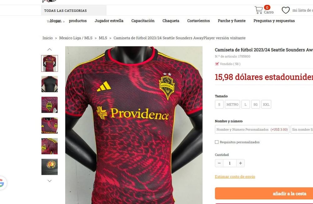 El costo puede rondar los 20 dólares por una camiseta, incluido el envío. Foto: Gentileza @ConceptKits