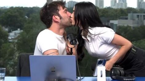 Lali Espósito con Pedro Rosemblat en Gelatina.&nbsp;
