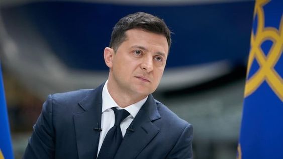 Con un fuerte operativo policial llegó Volodímir Zelenski para la asunción de Milei. Gentileza: Agencia Anadolu.