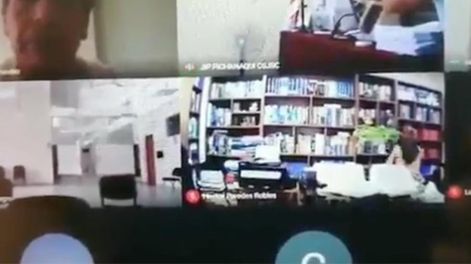 Video: descubren a un abogado teniendo sexo en plena audiencia pública por Zoom