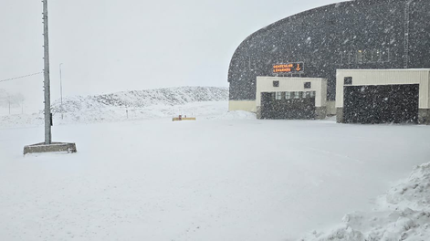 Un intenso temporal azotó la Alta Montaña durante el fin de semana.&nbsp;