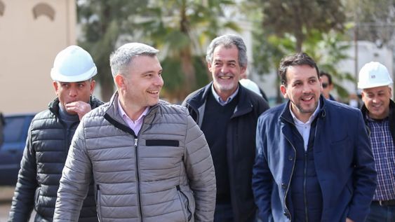 Avanzan las obras de remodelación del Hospital Lencinas: García Zalazar destacó la importancia del trabajo coordinado