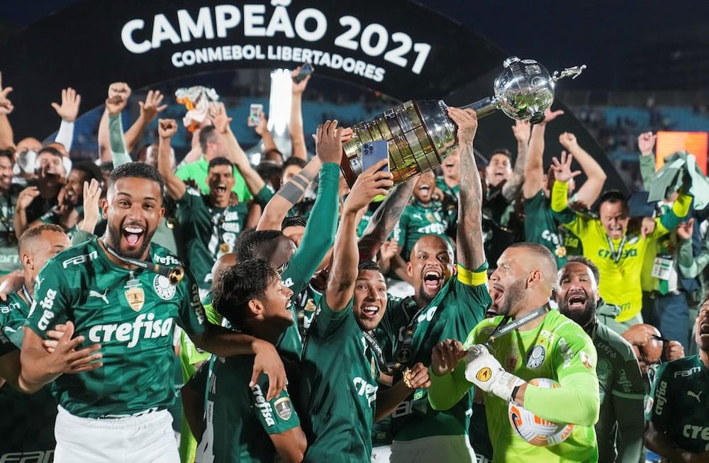 Palmeiras campeón de la Libertadores 2021, competirá el Mundial de Clubes por Conmebol. /AP