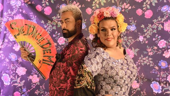 El mendocino Ugo Mur junto a Costa, en el video de la nueva versión de un clásico de Tita Merello.