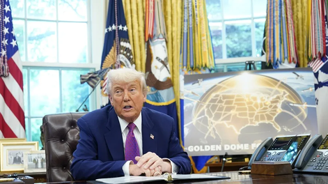 Los Andes | Donald Trump anunció la construcción de una Cúpula dorada