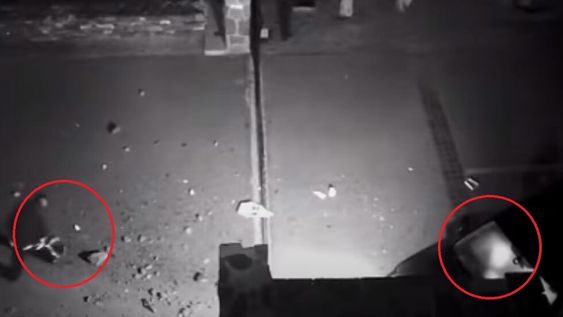 Video: así chocó la camioneta contra la garita del guardia que murió en la estancia San Isidro