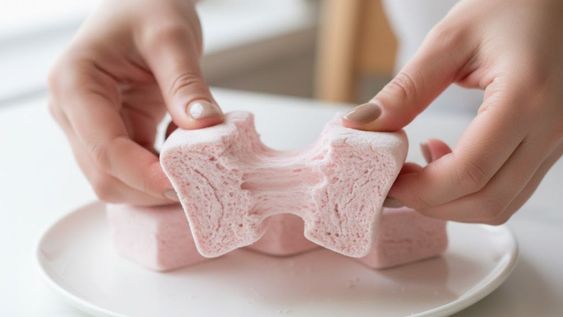 sin azucar y super esponjosos: como hacer malvaviscos o marshmallows en casa solo con 2 ingredientes