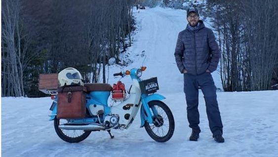 Pablo Imhoff, el argentino que buscará unir Ushuaia con Alaska con una Econo