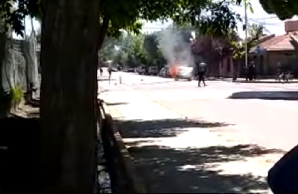 Ocurrió este jueves cerca del mediodía. Foto: Web
