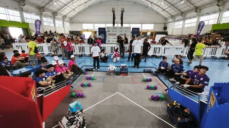 En el Poliguay. Este torneo de robótica educativa es uno de los más importantes del mundo.